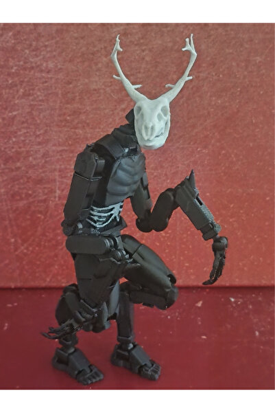 Modellio3D Wendigo Figür – 20 cm – Koleksiyonluk