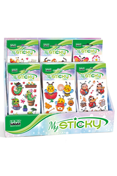 Lebez My Sticky 3D Bugs Life, 6 modele asortate , pret/1 buc