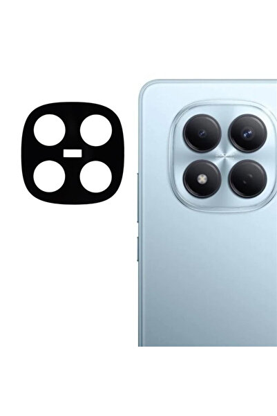 Techsuit Camera Glass for Xiaomi Redmi Note 15 Pro 4G Full Glass, Black