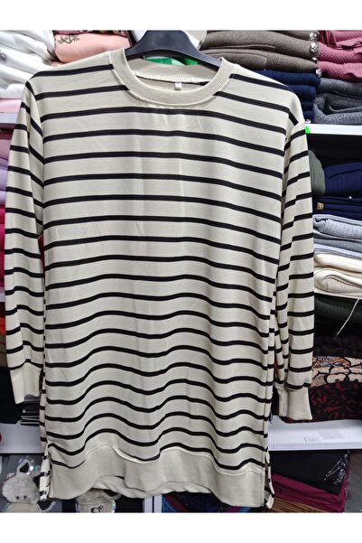 Butik 2 iplik likralı kumaş yumuşacık kaliteli uzun tunik