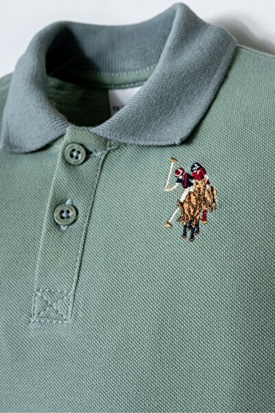 U.S. Polo Assn. Erkek Bebek Polo Yaka Pike Şort T-Shirt Takım