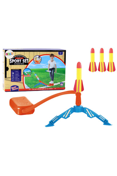 Three top online Pompă lansator rachete spumă 3 bucăți galben