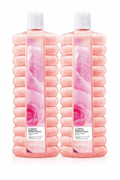 AVON Set of 2 Romantic L'amour Bath Foam, Avon, 1000ml x2