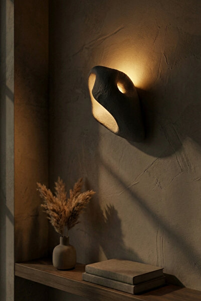 Renkoled Aydınlatma MODERN dekoratif TASARIM beton LEDLİ aplik , LED duvar ap...