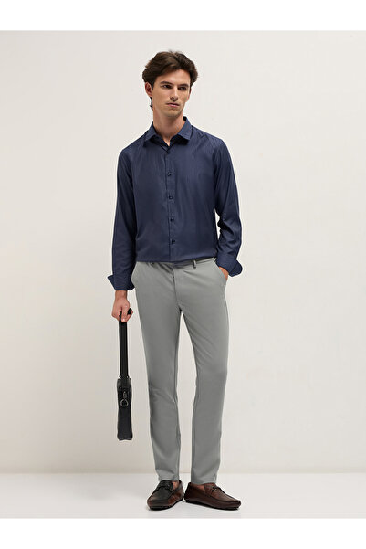 The Bear House By Styli Men's Woven Striped Tailored Fit Formal Shirt