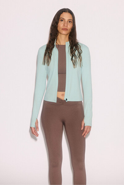 H&M Fermuarlı Spor Ceketi SoftMove™