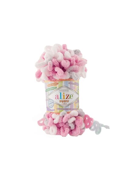 Alize Puffy Color Fire de tricotat 100 gr