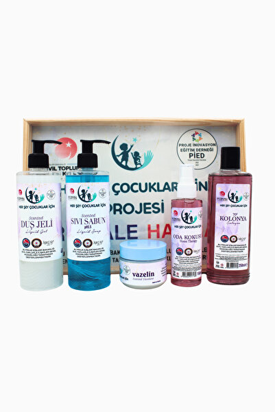 Akçay Kolonya Kırıkkale Hatırası Lavanta Temalı Set - Tepsi Hediyeli 5 Parça ...