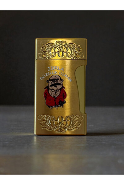 ARTistik Hareket Çift Ateşli-Rezistanslı İşlemeli Kabartma Desenli Metal Çakm...