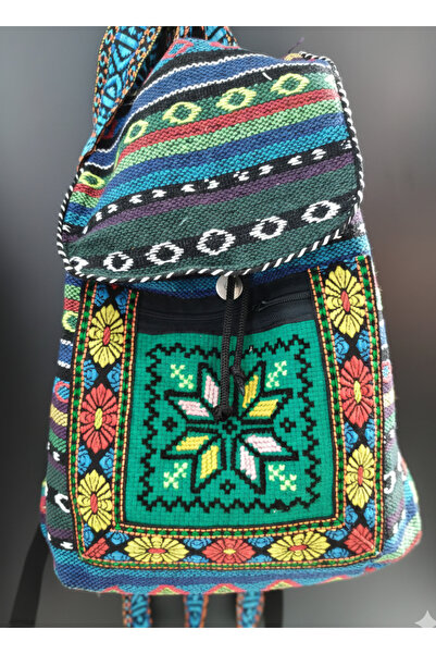 Meya design Ethnic Patterned Backpack – Bohemian Casual Bag