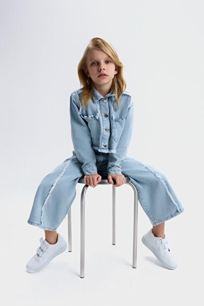 nk kids Дънки за момичета Miusa NK-51718-Y