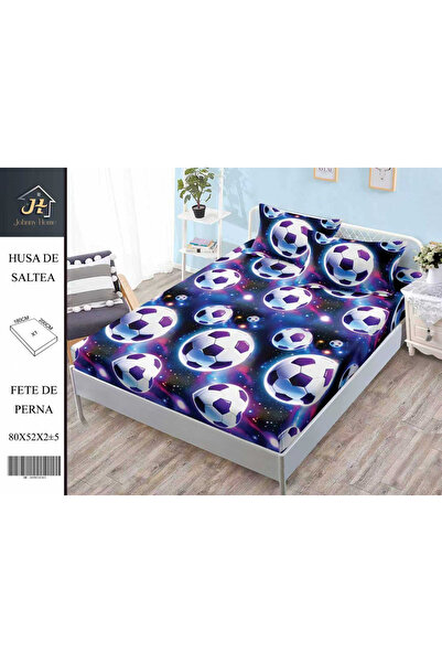 FIONNA.RO Stretchy Duvet Cover and Pillowcases Made of Finet 180x200cm - Socc...