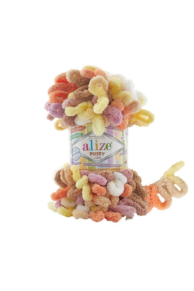 Alize Puffy Color Fire de tricotat 100 gr