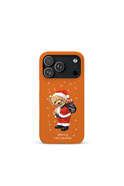 KaffCase حافظة هاتف من السيليكون الفاخرة متوافقة مع آيفون 17 برو بتصميم دب تي...