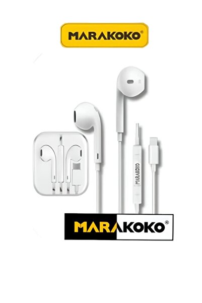 MARAKOKO Type-C wired headphones with clear and deep stereo sound, comfortabl...