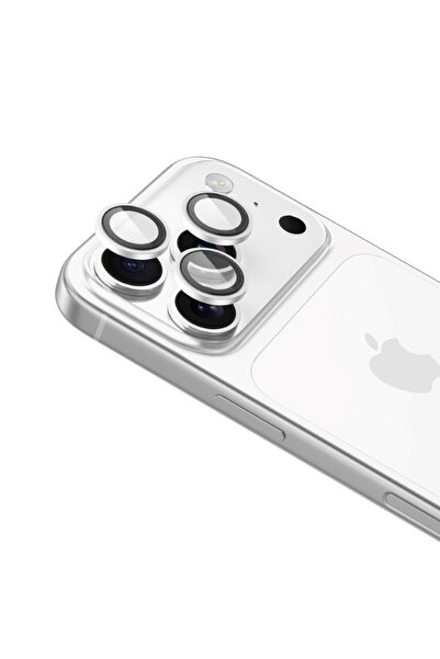 ArmorPro عدسات حماية كاميرا ارمر برو - ايفون 17 برو ماكس - فضي