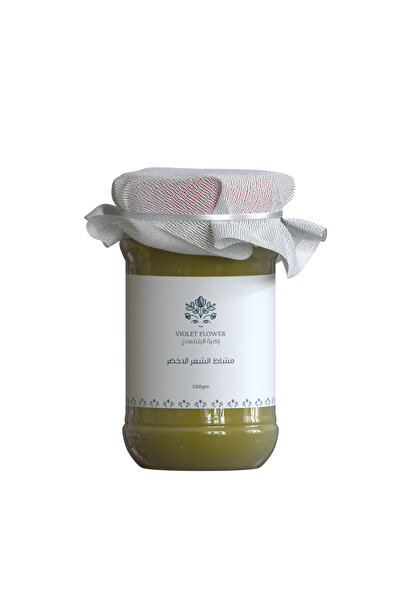 Violet Flowers مشاط الشعر الأخضر 500 جرام