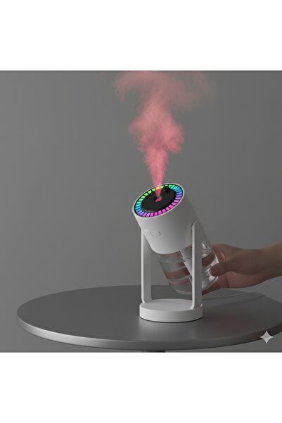 genric Mini air humidifier with starry sky lights, creative head with colorfu...