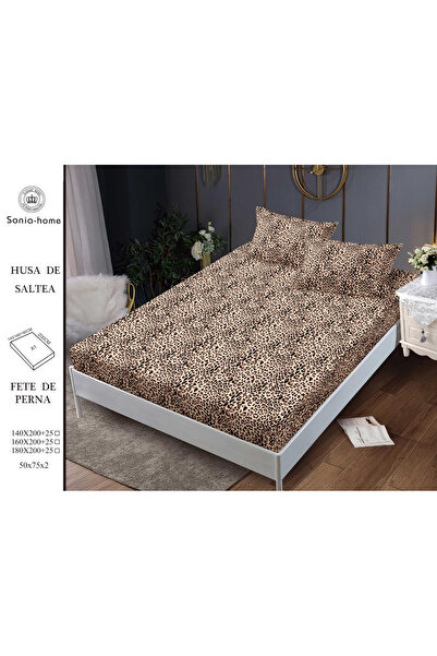 FIONNA.RO Elasticated Duvet Cover and Pillowcases Made of Finet 180x200cm - A...