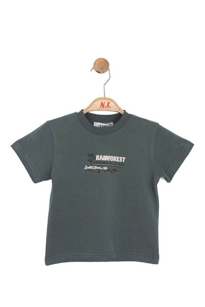nk kids Tricou pentru băieți cu tematică Pădurea tropicală NK-41616