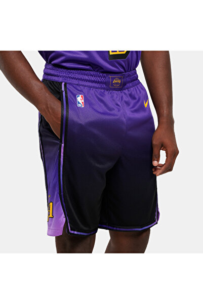 Nike Nba City Edition Los Angeles Lakers Men's Basketball Shorts Fq4410 504