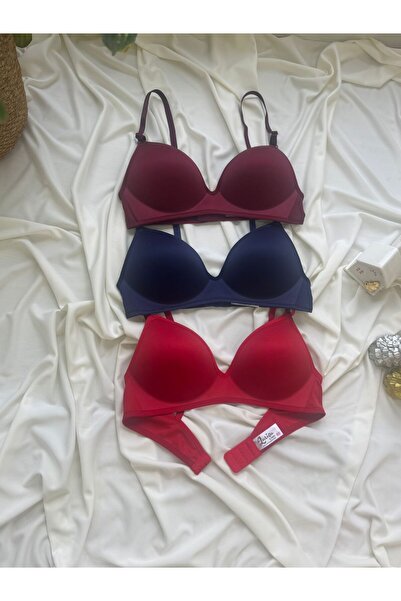 LALA İÇGİYİM Set de sutien din 3 piese pentru femei {DOLGULU] fără sârmă, cu ...