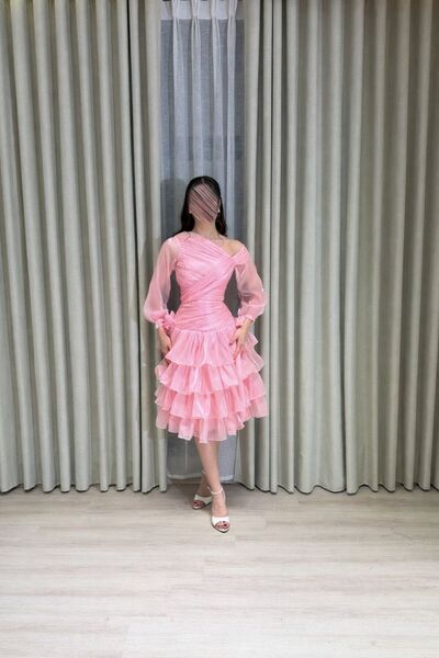 alweshah alahmar فستان كرنكل