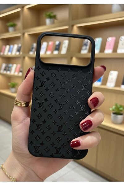 OVADA İphone 17 Pro Max Uyumlu Lv Tasarımlı Telefon Kılıfı