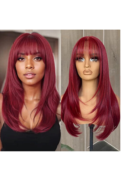 Makromehome Kızıl Perçemli 2026 Vip Seri Peruk