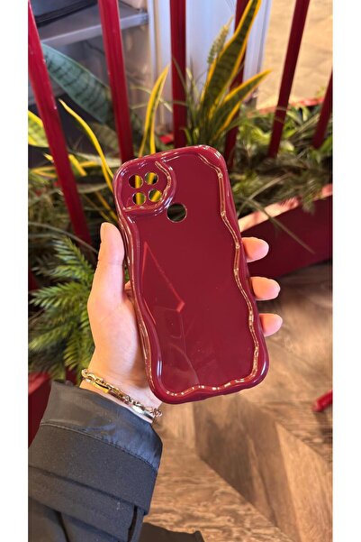 KILIF STORE OPPO A15/A15S BORDO DALGALI TELEFON KILIFI