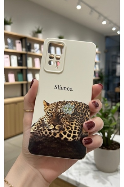 OVADA Redmi Note 11 Pro 4G/ 12 Pro 4G Uyumlu Leopar Desenli Silikon Telefon K...