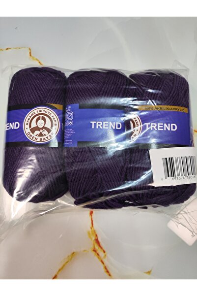 Ören Bayan TREND Mor El Örgü İpi (3 Adet) - Renk: 060