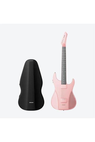AeroBand Dijital Midi Gitar Full Set Pembe