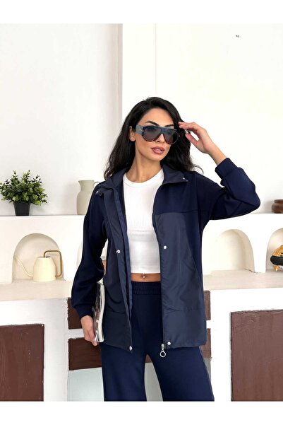 ECSBUTİK Paraşüt detaylı eşofman takımı