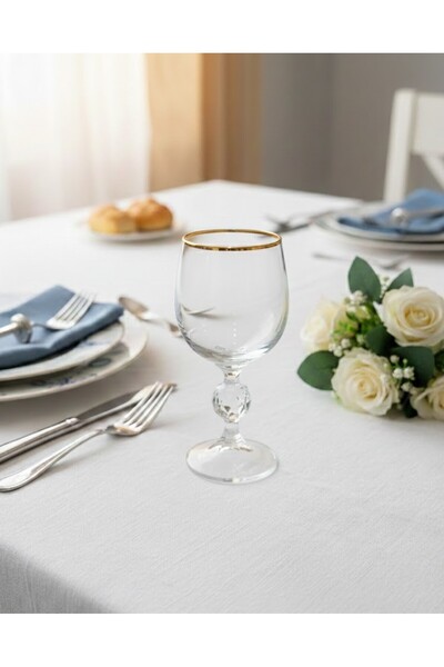 Bohemia 150cc Kristal Kahve Yanı Su Bardağı