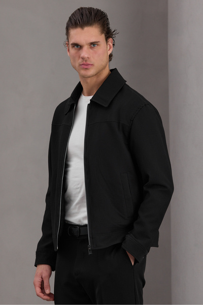 Bossago New Season Premium Quality Self-Striped Jacket