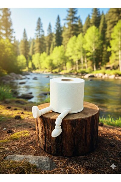 2Han Craft Suport practic decorativ pentru hârtie igienică