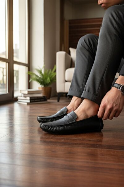 enoch Genuine Leather Classic Casual Men's Shoes Suitable for Daily Use