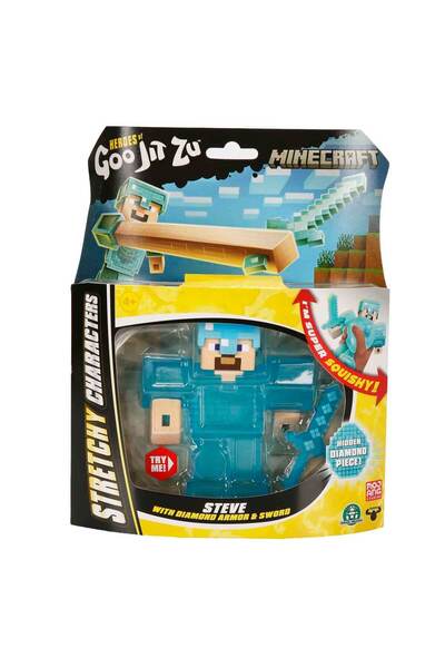 PENGUEN OYUNCAK Goojitzu Minecraft Tekli Figür Paketi GJ100000 - Steve