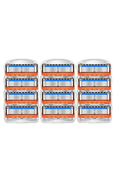 Choice6 ماكينة حلاقة يدوية للرجال مكونة من 12 شفرة، خمس طبقات، شفرات من الفول...