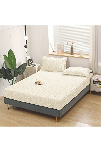 FIONNA.RO Stretchy Pillowcase and Knitted Pillowcase Royal Model 180x200cm - ...