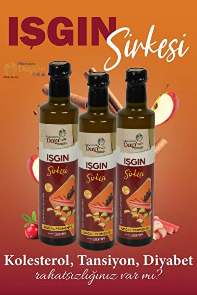 Macuncu Dayı'nın Çiftliği Doğal Işkın (Uçkun) Sirkesi 100% Katkısız – Gelenek...