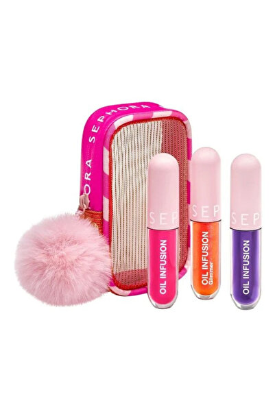 Sephora Beauty Triple set of lip gloss