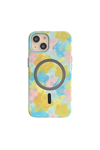 GNGMobil Snowflake Patterned Phone Case Compatible with iPhone 13 and iPhone 14