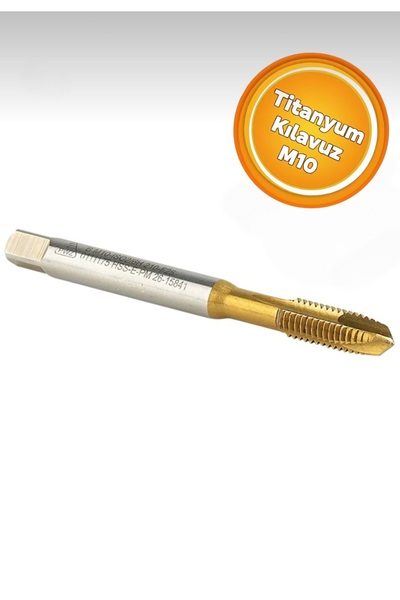 GFB GFB3505 Hss Titanyum Düz Makine Kılavuzu M - 10 x 1,5 Düz Kılavuz