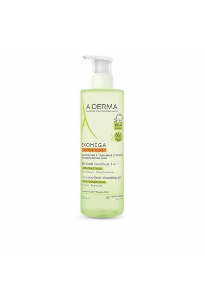 A-DERMA Gel de curatare si sampon pentru pielea uscata si atopica EXOMEGA CON...
