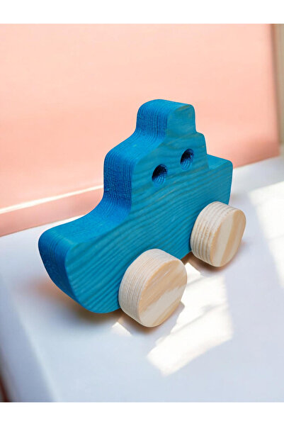 websunday Wooden Toy Ship Natural Handmade Toy