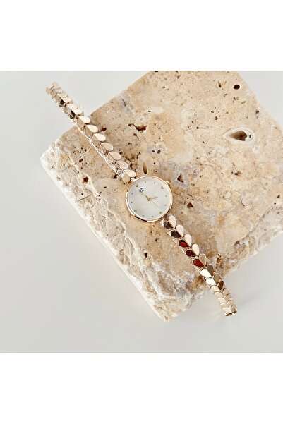 Vesce Atelier Heart Cord Watch White