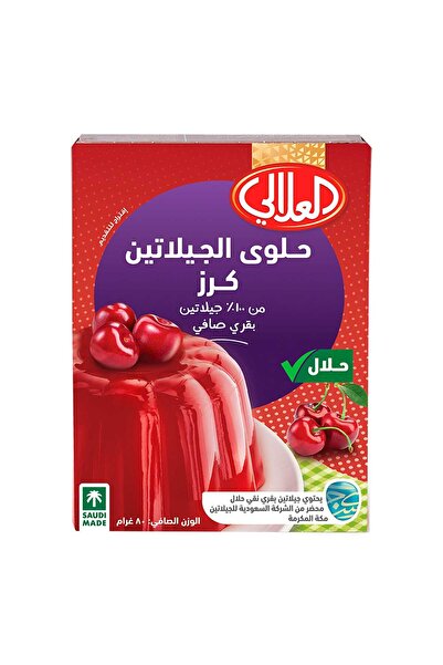 Al Alali ALALI GELATIN DESSERT CHERRY 80gm