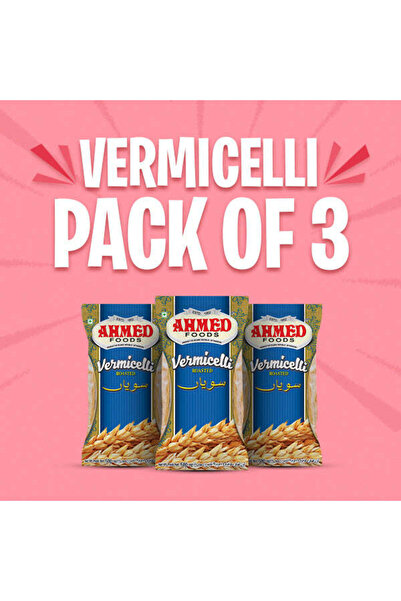 AHMED VERMICELLI ROASTED 3x150gm